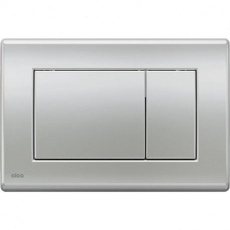 Alca ovládacie tlačítko pre WC inštalačné systémy, chróm matný, M272