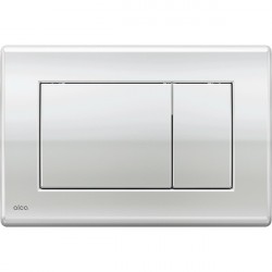 Alca ovládacie tlačítko pre WC inštalačné systémy, čierna matná, M278