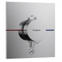 HANSGROHE ShowerSelect Comfort E batéria sprchová podomietková termostatická pre 1 spotrebič kartáčovaný bronz 15575140