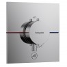 HANSGROHE ShowerSelect Comfort E batéria sprchová podomietková termostatická pre 1 spotrebič matná čierna 15575670