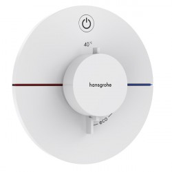 HANSGROHE ShowerSelect Comfort S batéria sprchová podomietková termostatická pre 1 spotrebič matná biela 15553700