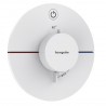 HANSGROHE ShowerSelect Comfort S batéria sprchová podomietková termostatická pre 1 spotrebič matná biela 15553700