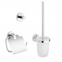 GROHE Essentials sada doplnkov pre toaletu 3v1 chróm 40407001