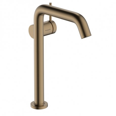 HANSGROHE Tecturis S 240 batéria umývadlová stojanková, CoolStart, EcoSmart+, kartáčovaný bronz 73372140