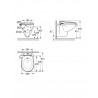 GROHE Solido - set modul Rapid SL, misa WC Bau Ceramic Rimless, bidetové sedátko Slim SoftClose, tlačítko Even chróm 39930000G3