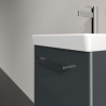 Villeroy & Boch AVENTO skrinka pod umývadlo, 417 x 520 x 346 mm, 1 dvierka, pánty vľavo, Crystal Grey, A88700B1