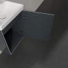 Villeroy & Boch AVENTO skrinka pod umývadlo, 417 x 520 x 346 mm, 1 dvierka, pánty vpravo, Crystal Grey A88701B1