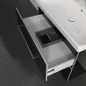 Villeroy & Boch AVENTO skrinka pod umývadlo, 760 x 520 x 447 mm, 2 zásuvky,Crystal Black, A89100B3