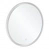 Villeroy & Boch SUBWAY 3.0 zrkadlo okrúhle 71,2 cm, s LED osvetlením, rám biela matná, A4647100
