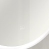 Villeroy & Boch SUBWAY 3.0 zrkadlo okrúhle 91 cm, s LED osvetlením, rám biela matná, A4649100