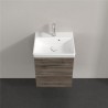 Villeroy & Boch AVENTO skrinka pod umývadlo, 417 x 520 x 346 mm, 1 dvierka, pánty vpravo, Stone Oak, A88701RK