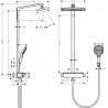 Hansgrohe Raindance Select E sprchový systém Showerpipe 360 1jet EcoSmart 9 l/min s termostatom chróm, 27286000