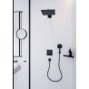 Hansgrohe Raindance E hlavová sprcha 300 Air 1jet so sprchovým ramenom 390 mm matná čierna 26238670