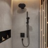 Hansgrohe PULSIFY Sst 2v1 horná sprcha 260 EcoSmart + rameno 260mm, matná čierna 438254