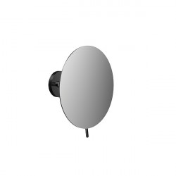EMCO Round zrkadlé nástenné 200 mm, čierna, 109413338