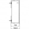 EMCO Asis Module Pure skrinka na zabudovanie 170 x 435 čierna 975551405