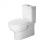 DURAVIT No.1 misa WC kombi stojaca 36,5 x 65 cm Rimless odpad Vario biela 21820900002