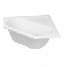 DURAVIT D-CODE vaňa 140 x 140 cm akrylátová, biela, odpad v strede 700137000000000