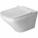 DURAVIT Dura Style závesná WC misa 37 x 54 cm Rimless, upevnenie Durafix, biela s úpravou WonderGliss 25510900001