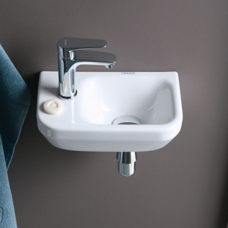 DURAVIT Dura Style umývadlo 36 x 22 cm otvor pre batériu vpravo, bez prepadu, biele 0713360000