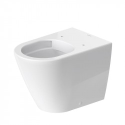 Duravit D-NEO misa WC stojaca 37 x 58 cm, Rimless, odpad vodorovný, biela Hygiene Glaze 2003092000