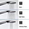 DURAVIT ručná sprcha 3jet MinusFlow, priemer 110 mm, chróm, UV0652016010