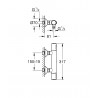 Grohe Precision Flow termostatická sprchová batéria chróm 34840000