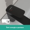 Hansgrohe Logis páková umývadlová batéria 100 CoolStart, EcoSmart, matná čierna 71103670