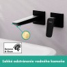 Hansgrohe Logis umývadlová batéria pod omietku Fine 2-otvorová s výtokom 20,5cm, EcoSmart, matná čierna 71256670