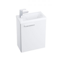 Ravak Chrome skrinka pod umývadielko 40 x 22 x 50 cm lesklá biela X000000538