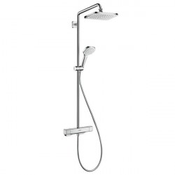 Hansgrohe Croma E sprchový systém Showerpipe 280 1jet EcoSmart so sprchovým termostatom chróm 27660000