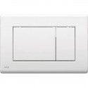 Alca ovládacie tlačítko pre WC inštalačné systémy, biela lesklá, M270