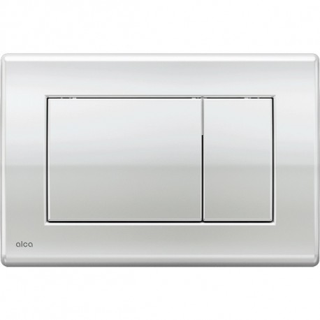 Alca ovládacie tlačítko pre WC inštalačné systémy, chróm lesklý, M271
