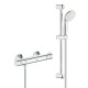Grohe Grohtherm 800 termostatická sprchová batéria + set Tempesta 2 prúdy, 60cm, chróm 34565001