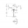 GROHE Essence umývadlová batéria S chróm 23590001