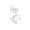 Grohe Grohtherm 2000 termostatická vaňová batéria, chróm, 34174001