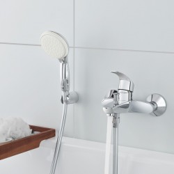 Grohe Eurosmart vaňová batéria, na stenu, s príslušenstvom, chróm, 3330220A