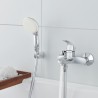 Grohe Eurosmart vaňová batéria, na stenu, s príslušenstvom, chróm, 3330220A