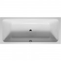 DURAVIT D-CODE akrylátová vaňa 180 x 80 biela, odpad v strede, 700101000000000
