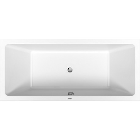 DURAVIT No.1 akrylátová vaňa 180 x 80 cm odpad v strede biela 7004920000