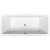 DURAVIT No.1 akrylátová vaňa 180 x 80 cm odpad v strede biela 7004920000