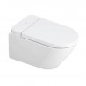 DURAVIT D-Neo závesná WC misa Rimless Durafix + sedátko SensoWash 654000012004300