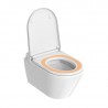 DURAVIT D-Neo závesná WC misa Rimless Durafix + sedátko SensoWash 654000012004300
