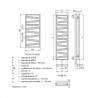 ZEHNDER Kazeane radiátor pre teplovodnú/kombi prevádzku 1340 x 600 mm biela RK-130-060