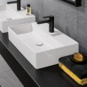 VILLEROY & BOCH Memento 2.0 umývadlo na dosku 50x42 cm, bez prepadu, otvor pre batériu, CeramicPlus, alpská biela 4A0751R1