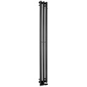 SAPHO PILON radiátor 196x1800mm, so 3 háčikmi, čierna matná IZ128T