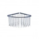 NIMCO Axis drôtenný rohový košík 16,5 x 16,5 x 10cm chróm AX 506-26
