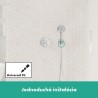Hansgrohe Fixfit prípojka hadice S s držiakom sprchy chróm 26888000