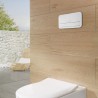 Villeroy & Boch predstenový modul ViConnect Pro S + biele tlačidlo, pre závesnú toaletu, 92099600W