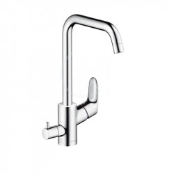 Hansgrohe Focus M41 páková drezová batéria s uzatváracím ventilom, chróm 31823000